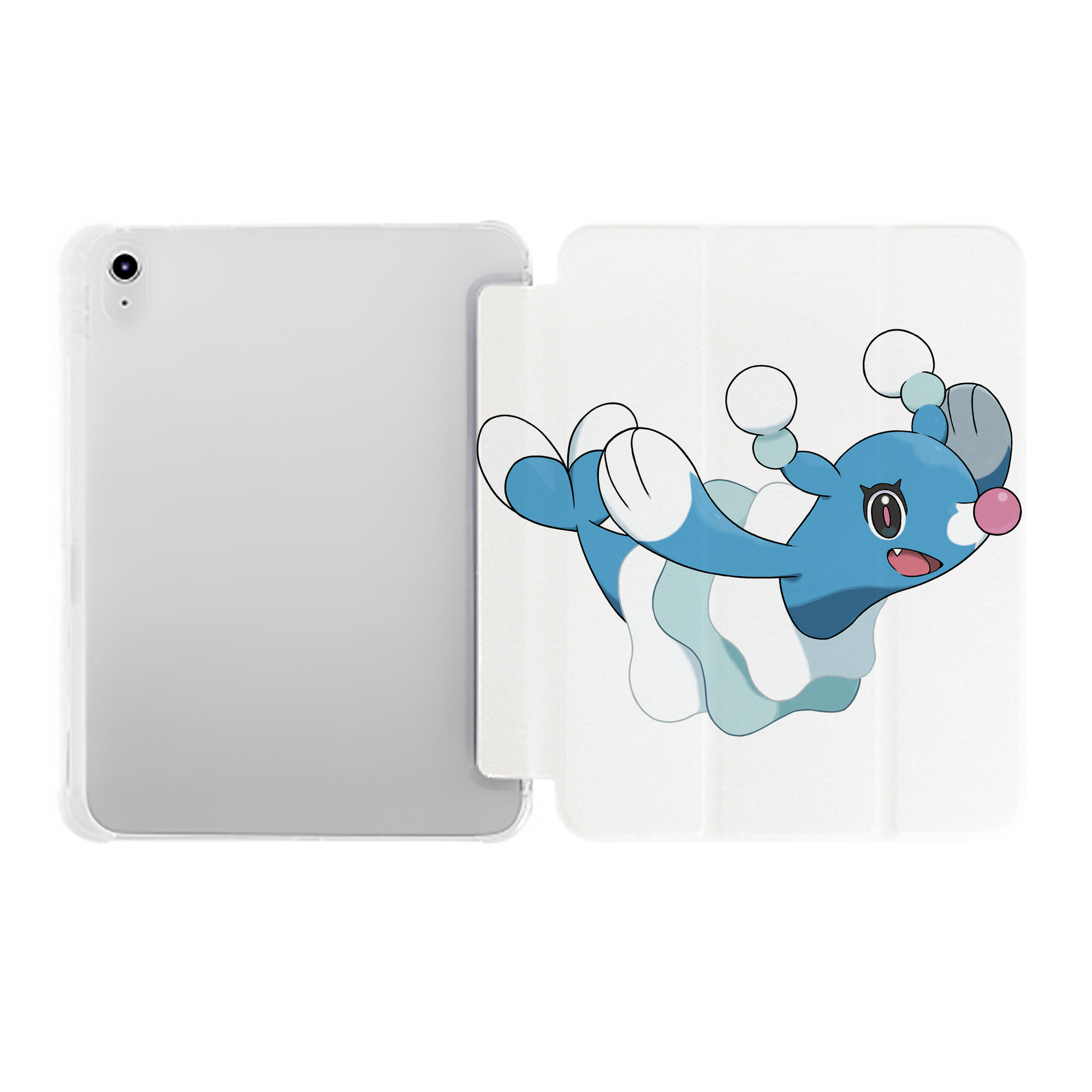 （画像用） ポケットモンスター Pokémon IPad ケース ペン収納付き 三つ折りスタンド PUレザー×シリコン 対応機種9.5/10.5/10.9インチ